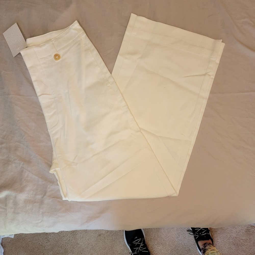 White culottes
